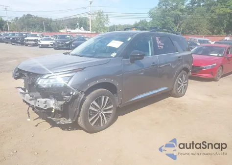 2024 Nissan Pathfinder Platinum 4Wd from USA, damaged, VIN 5N1DR3DK8RC299037